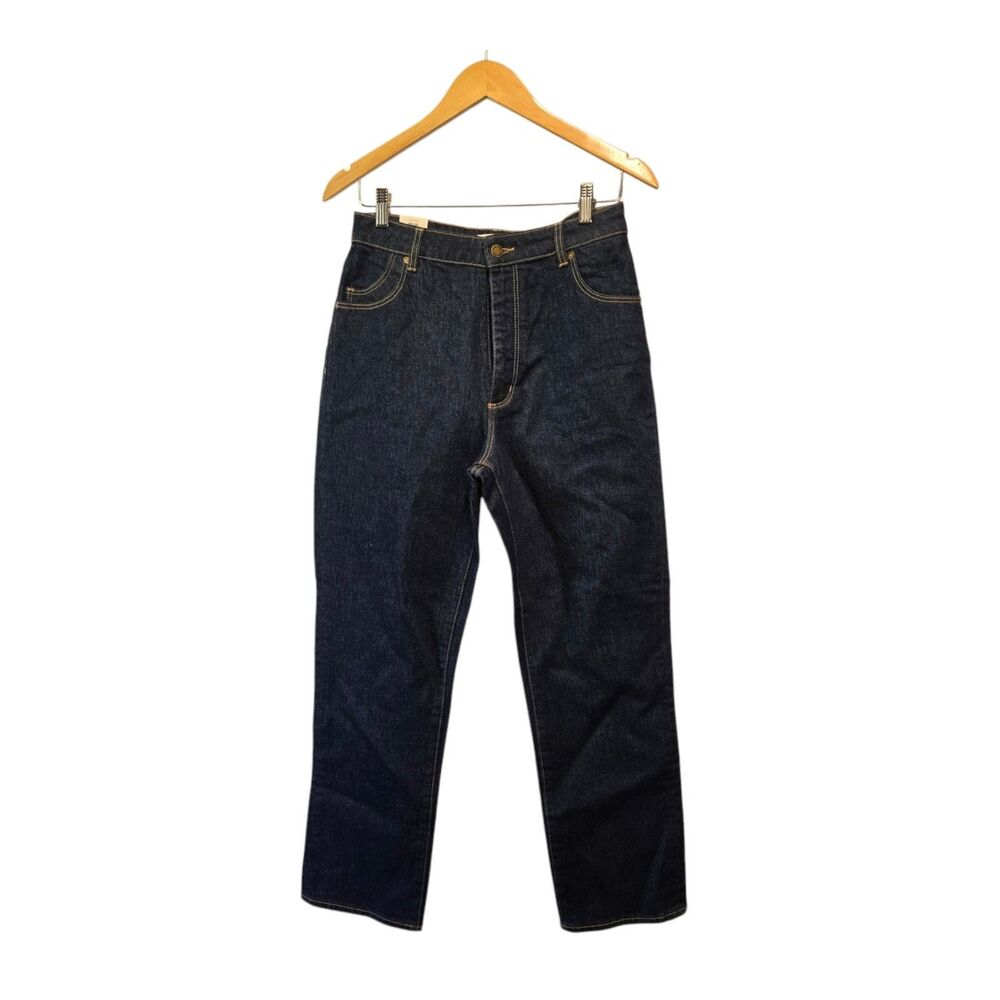 ROLLAS Jeans Original High Rise Straight‎ SIZE 9 Dark Wash G'Day Mate!